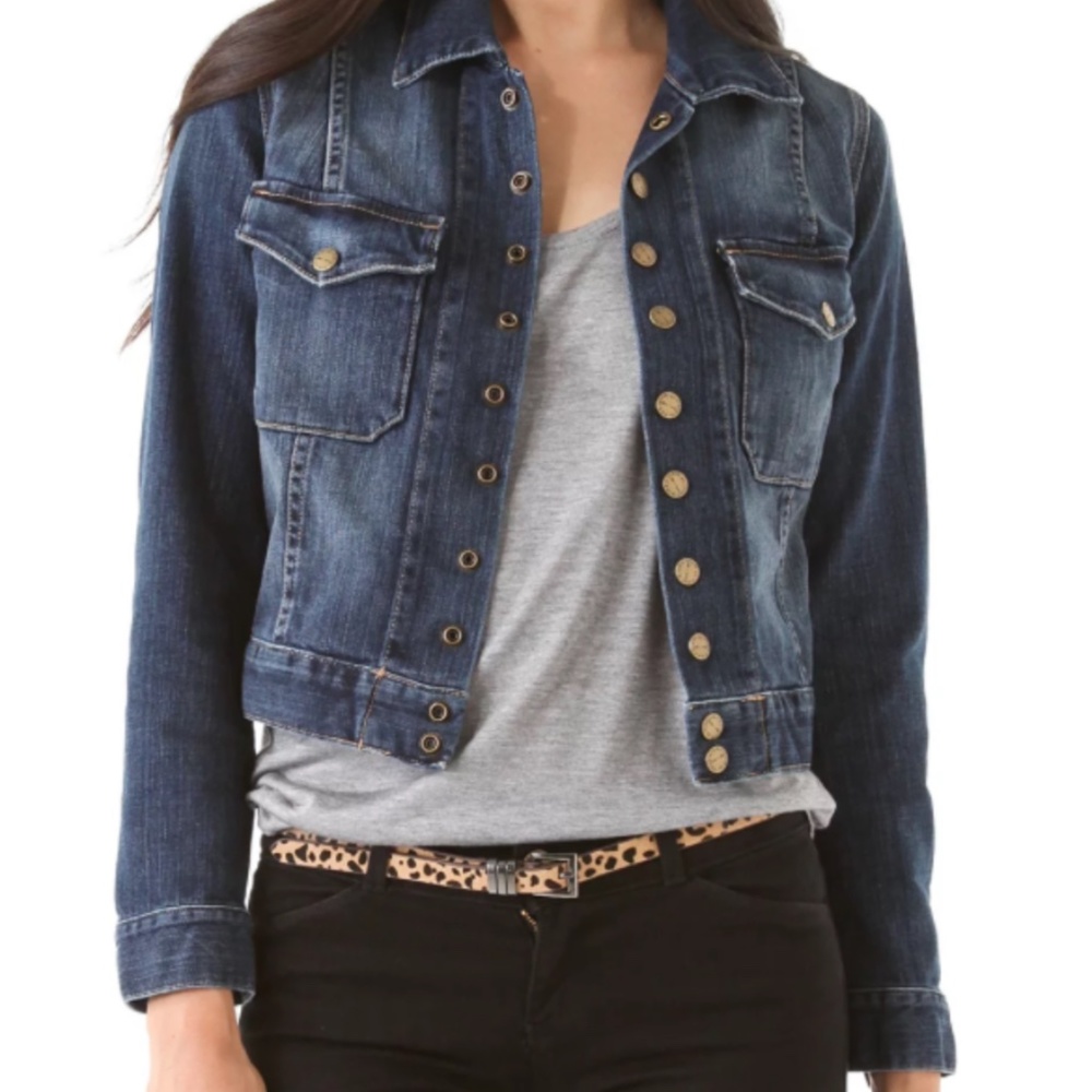 The snap jacket by Current Elliott